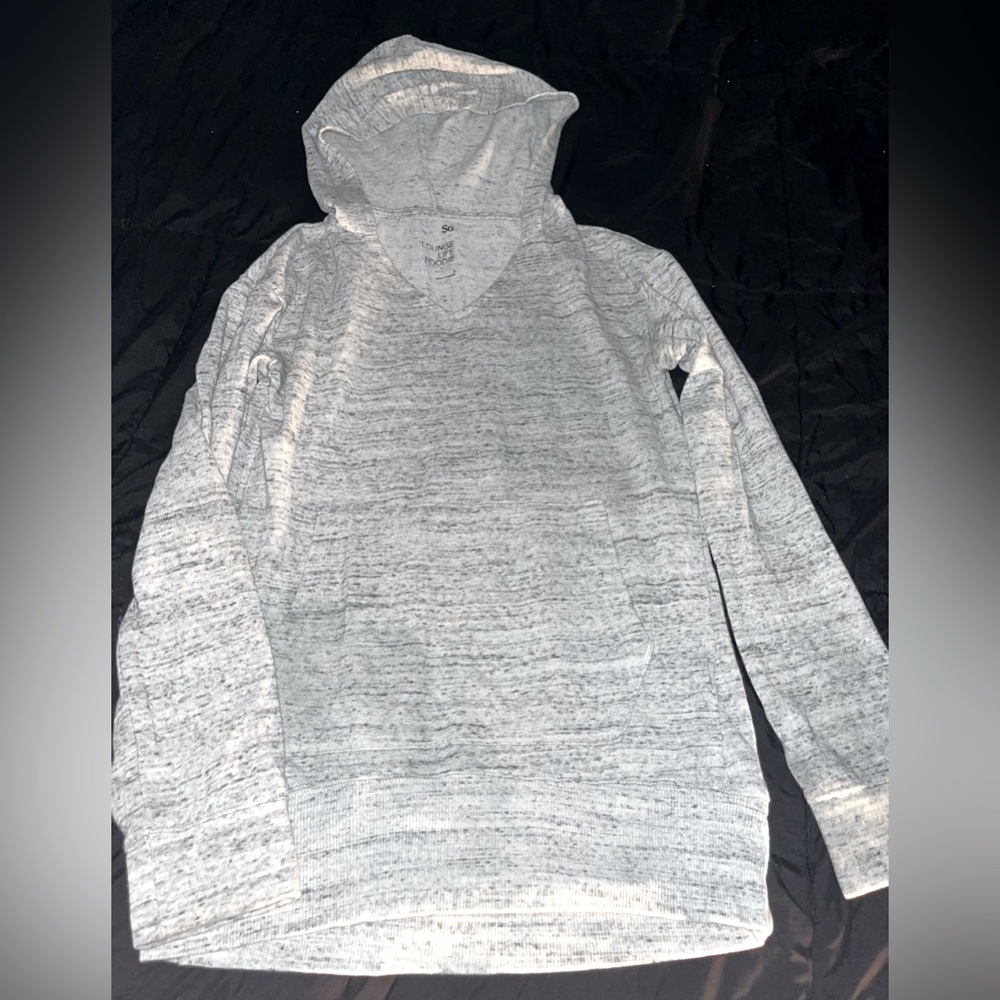 Great and white hoodie